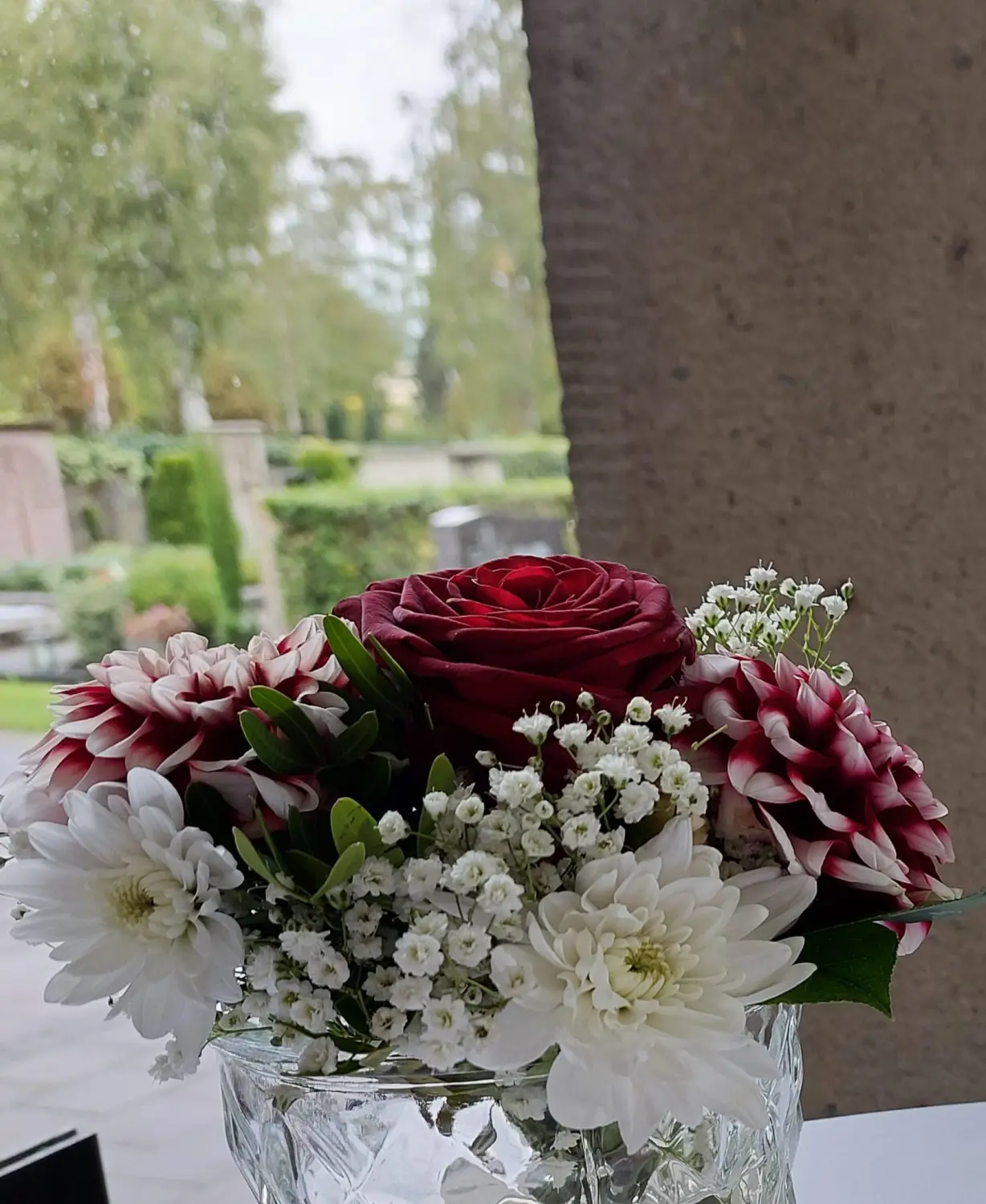 Blumen von Trauerrednerin Alexandra Kreller